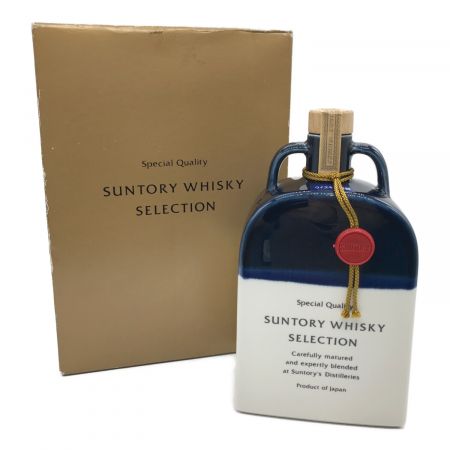 ウイスキー SUNTORY セレクション 660ml 43% ウイスキー特級 有田焼