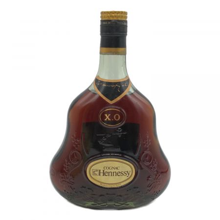 ヘネシー (Hennessy) コニャック 金キャップ 700ml  XO グリーンボトル