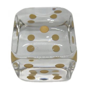 Baccarat (バカラ) ガラスオブジェ ゲームダイス