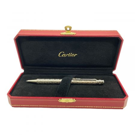 Cartier (カルティエ) ボールペン サントス ドゥ カルティエ パラジウムフィニッシュメタル
