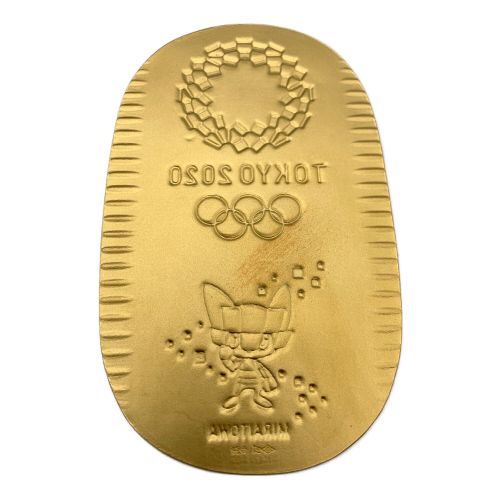 東京2020オリンピックエンブレム大判 純金 K24:100g