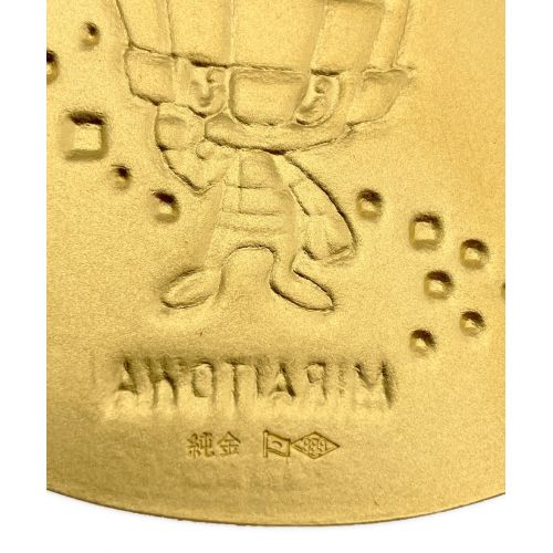 東京2020オリンピックエンブレム大判 純金 K24:100g