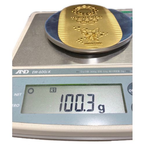 東京2020オリンピックエンブレム大判 純金 K24:100g