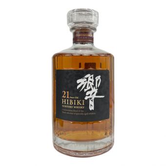 響 (サントリー（SUNTORY）) ジャパニーズウィスキー ホログラムシール付 700ml 箱付 21年 未開封
