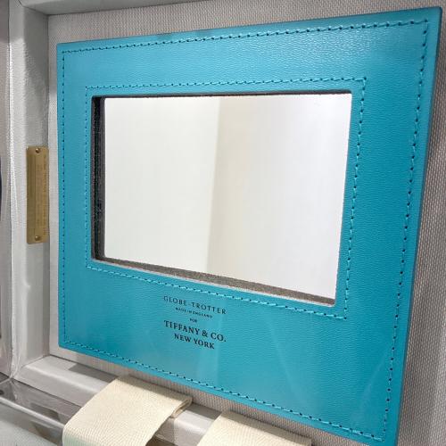 TIFFANY & Co. (ティファニー) GLOBE-TROTTER (グローブトロッター) 限定 ジュエリーケース ボックス バニティバッグ