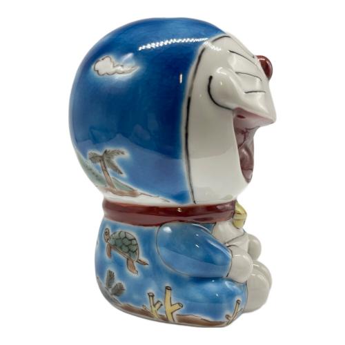 九谷焼 (クタニヤキ) 陶器オブジェ ドラえもん 空と海模様 伊勢丹限定品 ★