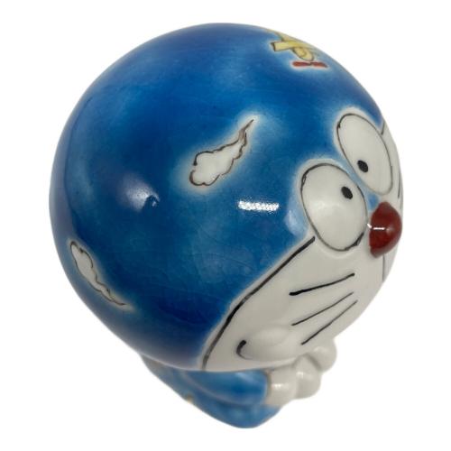 九谷焼 (クタニヤキ) 陶器オブジェ ドラえもん 空と海模様 伊勢丹限定品 ★