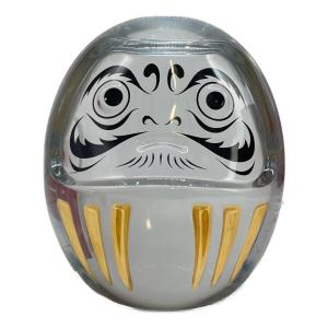 Baccarat (バカラ) 達磨ガラスオブジェ ダルマ 箱付 ★