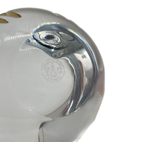 Baccarat (バカラ) 達磨ガラスオブジェ ダルマ 箱付 ★