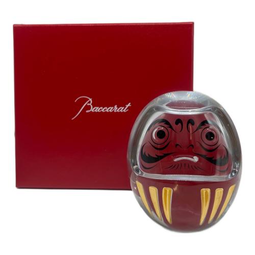 Baccarat (バカラ) 達磨ガラスオブジェ ダルマ 箱付 ★