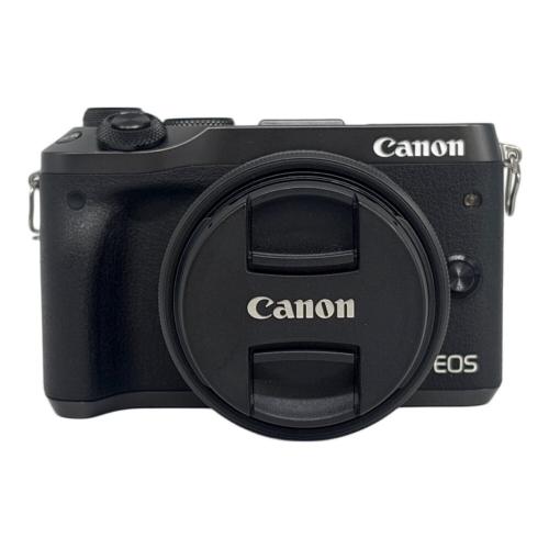 CANON (キヤノン) デジタル一眼レフカメラ EOS M6 EF-M 15-45レンズセット