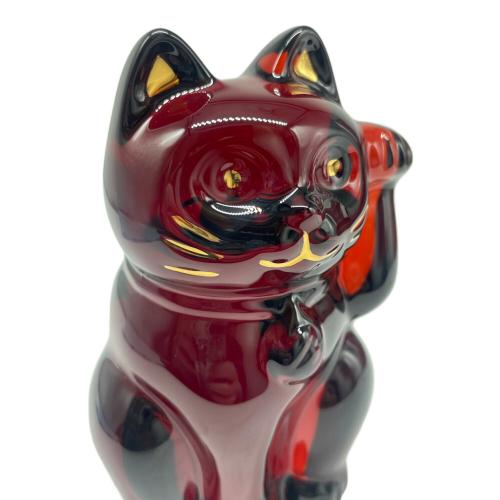 Baccarat (バカラ) 招き猫 まねき猫 レッド