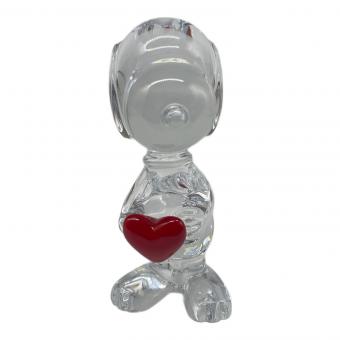 Baccarat (バカラ) バカラスヌーピー陶器 ハート スヌーピー 箱付