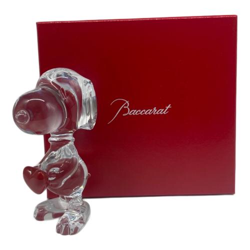 Baccarat (バカラ) バカラスヌーピー陶器 ハート スヌーピー 箱付
