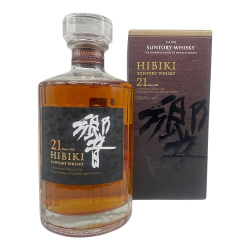 サントリー 響 ウイスキー 21年 ホログラムシール付き 700ml