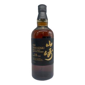 サントリー 山崎 ジャパニーズウイスキー 18年 ホログラム・QRシール付き　700ml