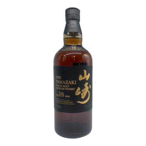 サントリー 山崎 ジャパニーズウイスキー 18年 ホログラム・QRシール付き　700ml