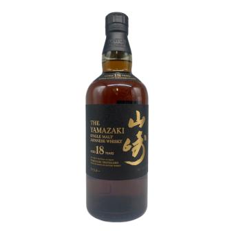 サントリー 山崎 ジャパニーズウイスキー 18年 ホログラム付き 700ml