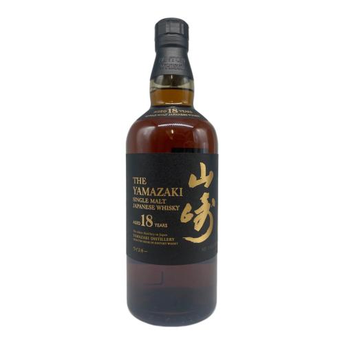 サントリー 山崎 ジャパニーズウイスキー 18年 ホログラム付き 700ml