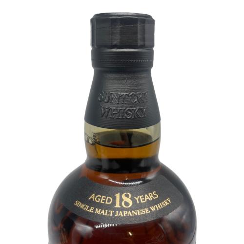 サントリー 山崎 ジャパニーズウイスキー 18年 ホログラム付き 700ml