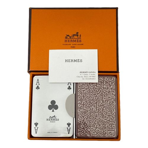 HERMES (エルメス) ミニトランプ キースヘリング