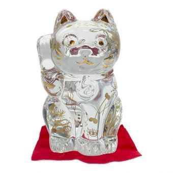 Baccarat (バカラ) 招き猫オブジェ ファウナクリストポリス ハイメ・アジョン 限定3000個限定 箱有 ★