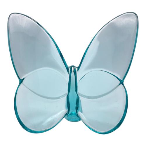 Baccarat (バカラ) オブジェ ラッキーバタフライ /ブルー