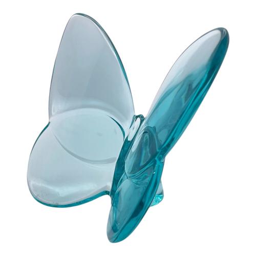 Baccarat (バカラ) オブジェ ラッキーバタフライ /ブルー