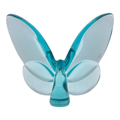 Baccarat (バカラ) オブジェ ラッキーバタフライ /ブルー