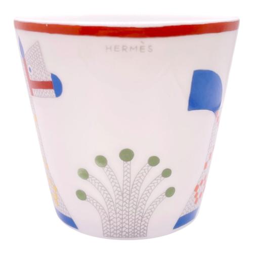 HERMES (エルメス) タンブラー Animaux Nattes 未使用品