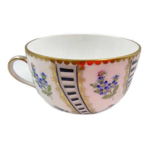 Herend (ヘレンド) コーヒーカップ&ソーサー @ ネイビー 忘れな草