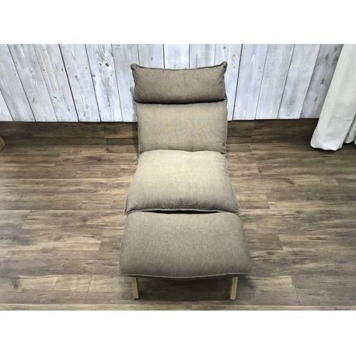 無印良品 ハイバックリクライニングソファ カーキ 1人掛け 布 2015年モデル