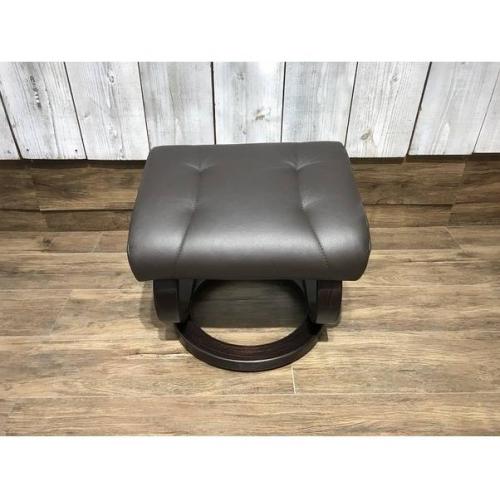 Himolla リクライニングチェアー ダークブラウン 1人掛け レザー  ゼロストレス