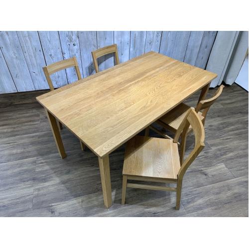 無印良品 ダイニング5点セット ナチュラル オーク材 (税込総額・2012カタログ)
