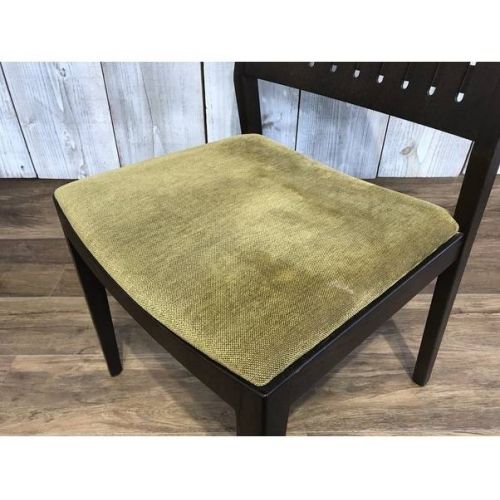 CONDE HOUSE ダイニングチェアー ダークブラウン×グリーン ナラ材 三井　緑 ハナコ