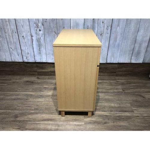 無印良品 キャビネット 2枚扉 オーク材 (税込・2018改訂版カタログ)