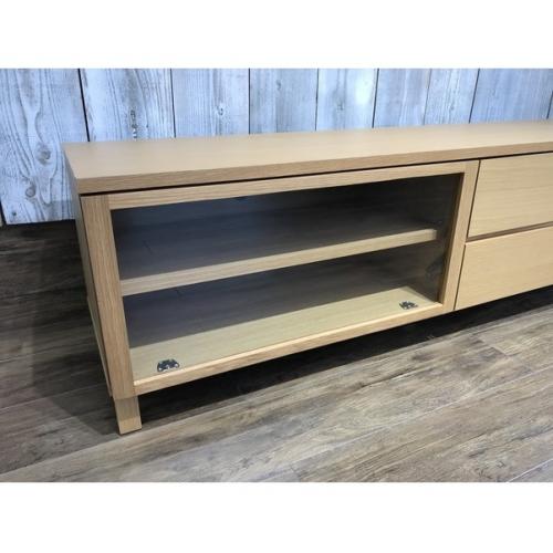 無印良品 テレビボード ナチュラル オーク材 (税込・2018改訂版カタログ) AVラック・幅150cm