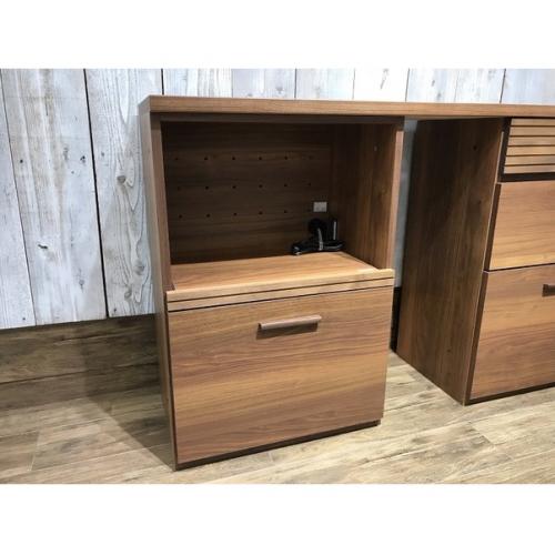 TOHMA キッチンカウンター ブラウン アルダー材 (税込総額・楽天) Efino