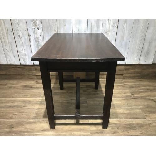 ライティングデスク ダークブラウン ヴィンテージ