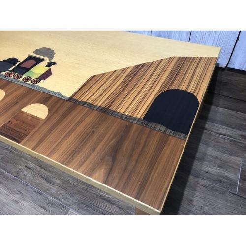 高松辰夫商店 コタツ 家具調デザイン U字型石英管 温度調整コントローラ