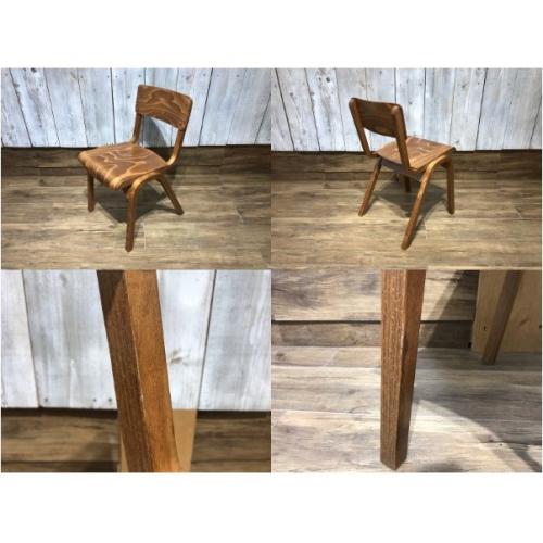 NOCE ダイニングチェアー ブラウン ブナ材　プライウッド (税込・2012) A9349　ウォールナット3/4