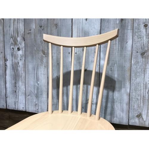 秋田木工 ウィンザーチェア 白木塗装 ブナ材 (税込) ハンナチェア