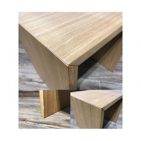 無印良品 サイドテーブル ナチュラル タモ材 (税込・2016カタログ) コの字の家具・積層合板・タモ材・幅35cm