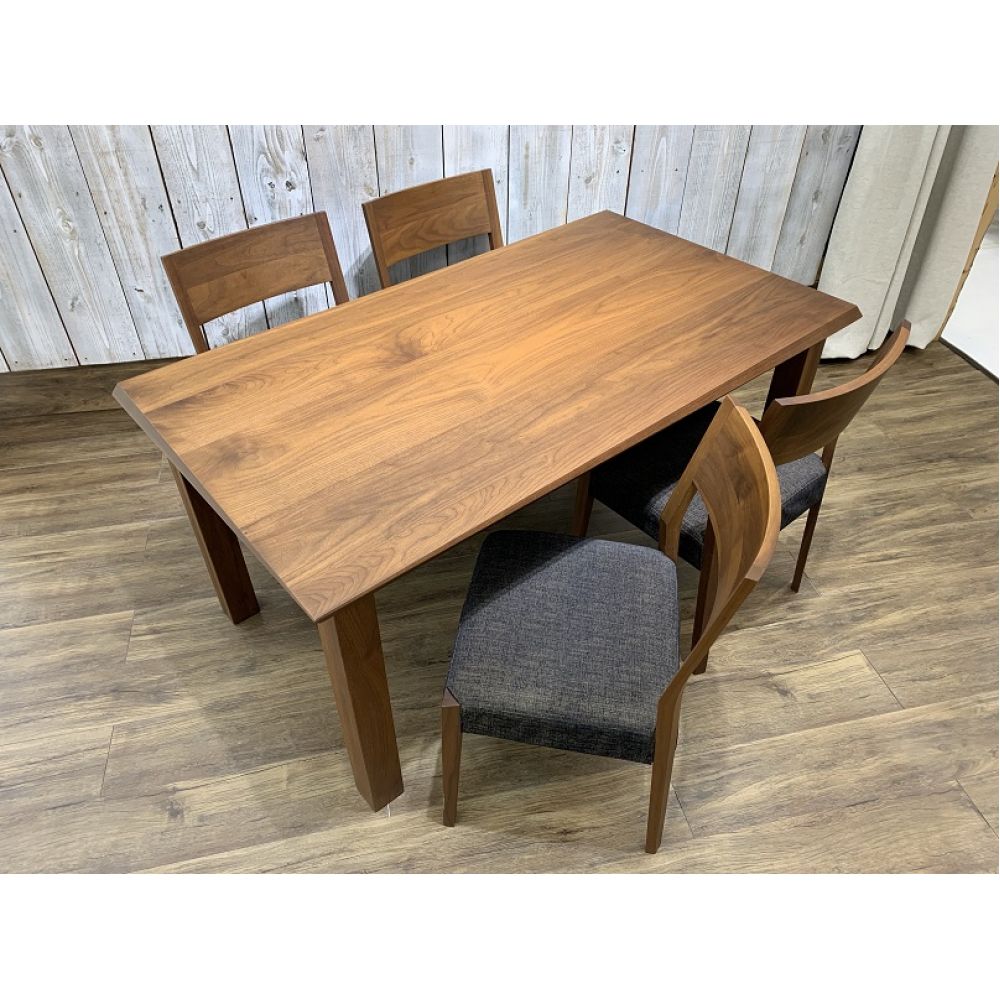 shirakawa ダイニング5点セット ダークブラウン ブラック