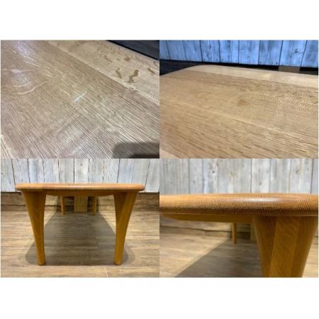 飛騨　無垢ナラ材　センターテーブル 飛騨産業 センターテーブル ナチュラル ナラ無垢材 (税込) クレセント