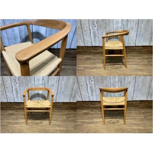 無印良品 ダイニングチェア ナチュラル オーク材 (税込・2018カタログ) オーク材ペーパーコードチェア