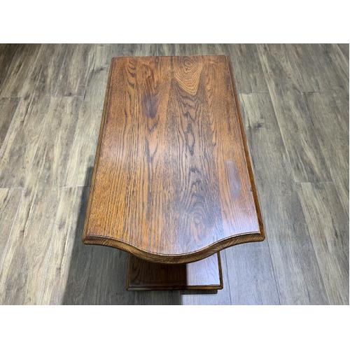 三越伊勢丹プロパティ・デザイン サイドテーブルワゴン ダークブラウン 木製 (税込) Brugge 英国カントリースタイル ブルージュ