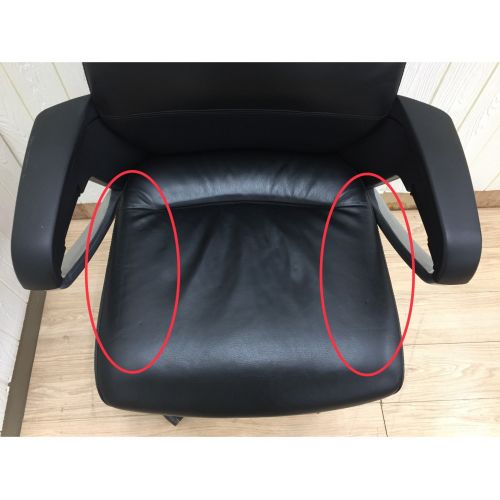 KOKUYO (コクヨ) マネージメントチェアー フィロソフィー 本革 (税別) CR-G383L