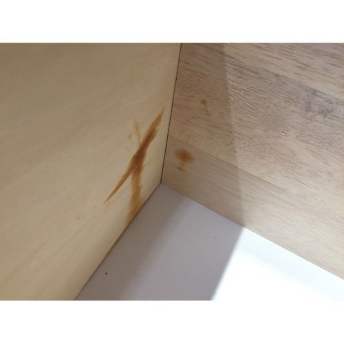 TOHMA (トウマ) レンジボード ナチュラル 3枚扉 オーク材 (カタログ) OCTA 105 キッチンボード