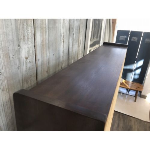 シェルフ ダークブラウン ハイタイプ アンティーク品